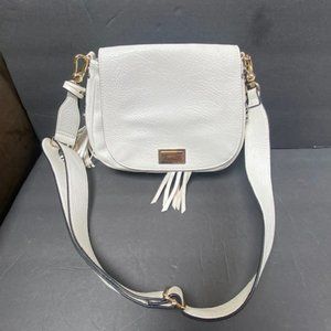 Juicy Couture studded pebbled  vintage leather crossbody/ Tassel